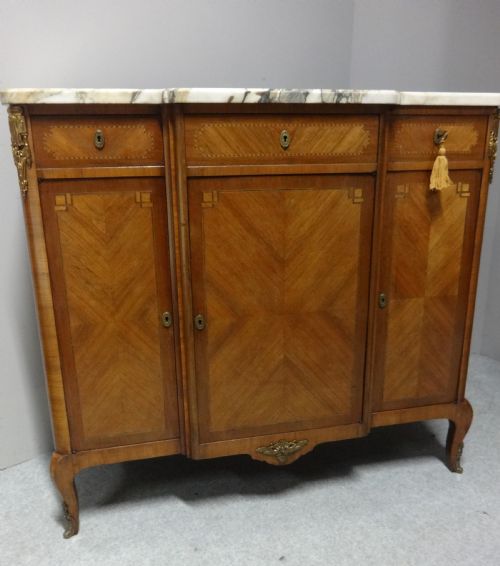 Excellent French Breakfront Sidecabinet
