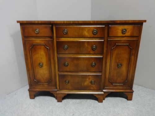 Regency Style Mahogany Breakfront Sideboard