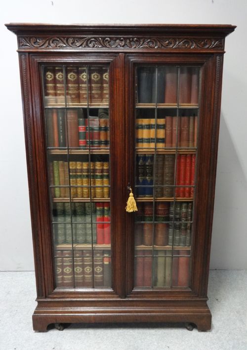 Top Quality Oak Adjustable Bookcase