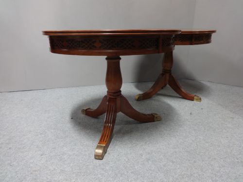 Top Quality Pair of Pedestal Lamp Tables