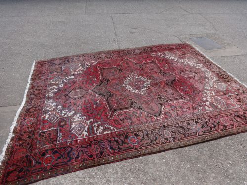 Large Iranian Pink Ground Carpet