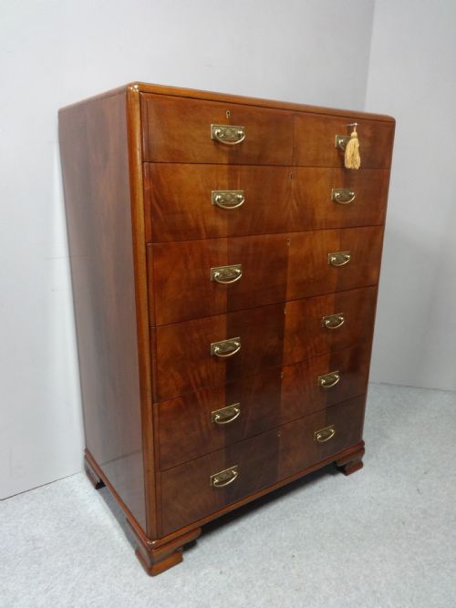 Top Quality Art Deco Mahogany  Chest of Drawers