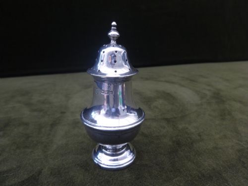 Silver Hallmarked Pepper