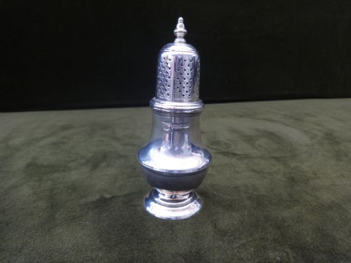 Silver Hallmarked Pepper George Burrows