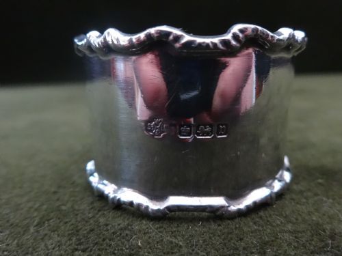 Silver Napkin London 1906
