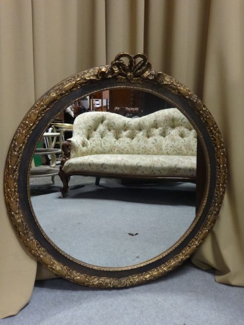 Large Parcel Gilt Wall Mirror