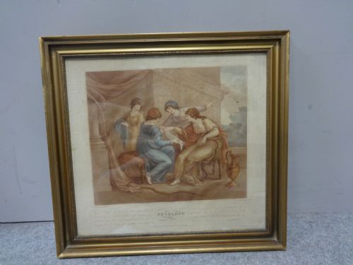 Regency Engraving by Angelica Kauffman