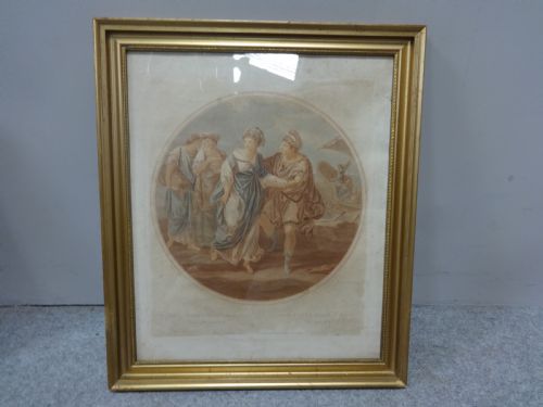Regency Engraving by Angelica Kauffman
