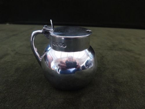 Jug Shaped Mustard Pot