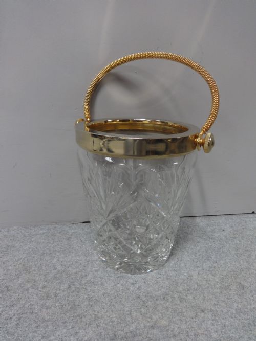 Wonderful Gilt Metal Wine Cooler