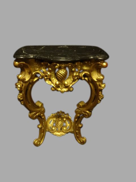 Very Good French Gilt Console Table