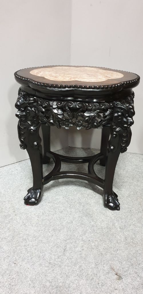 Good Oriental Padauk Stand