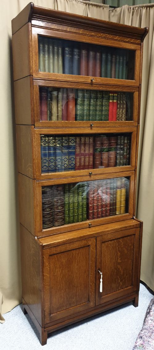 Top Quality Barristers Globe Wernick Sectonal Bookcase
