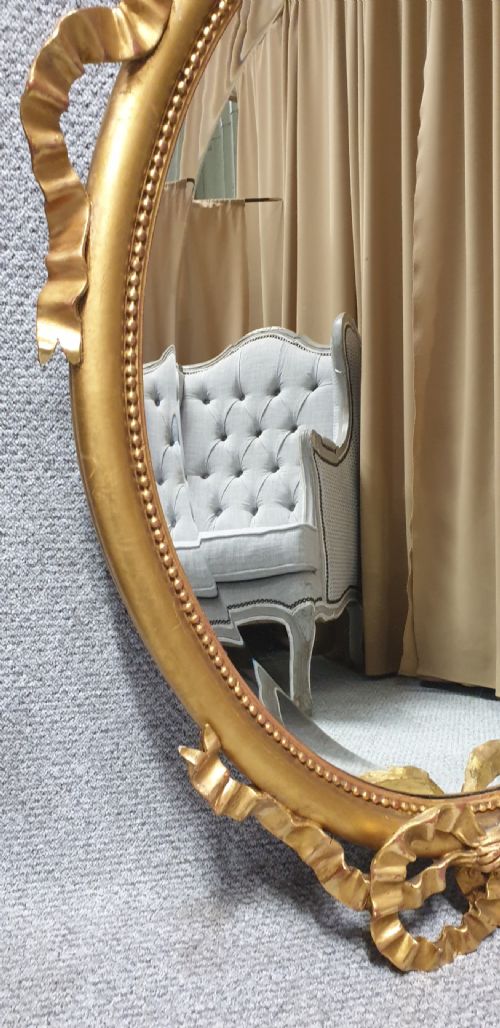 OUTSTANDING VICTORIAN ENGLISH GILT MIRROR - ADDITIONAL PHOTO 8