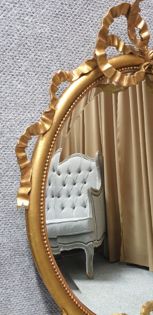 OUTSTANDING VICTORIAN ENGLISH GILT MIRROR - ADDITIONAL PHOTO 11