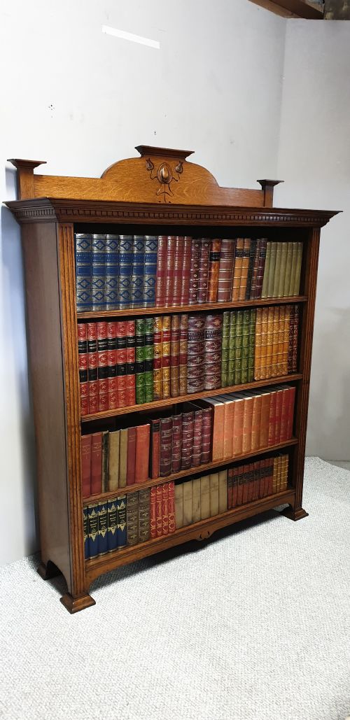 Art Noveau Open Library Bookcase