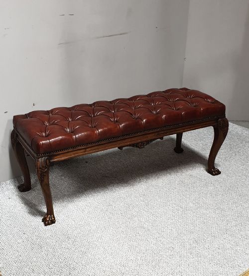 Outstanding Leather Stool