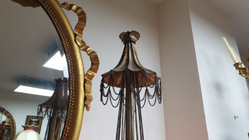 OUTSTANDING PAIR OF FRENCH EIGHT BRANCH TABLE LAMPS - ADDITIONAL PHOTO 10