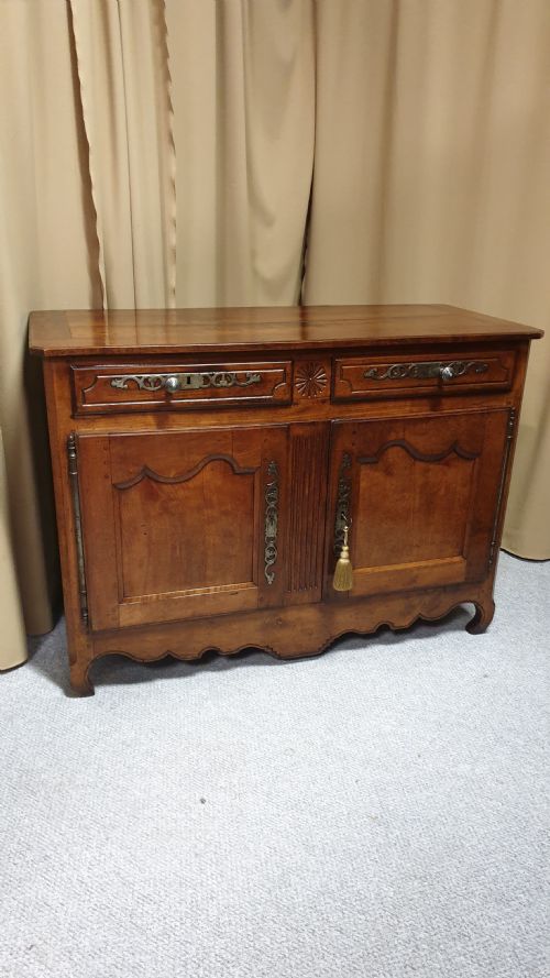 Superb French Cherry Wood Sideboard Buffet