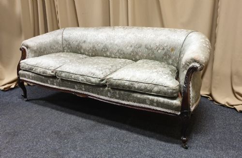Good Victorian Mahogany Chesterfield Sofa