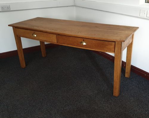 Super Oak Kitchen Refrectory Dining Table