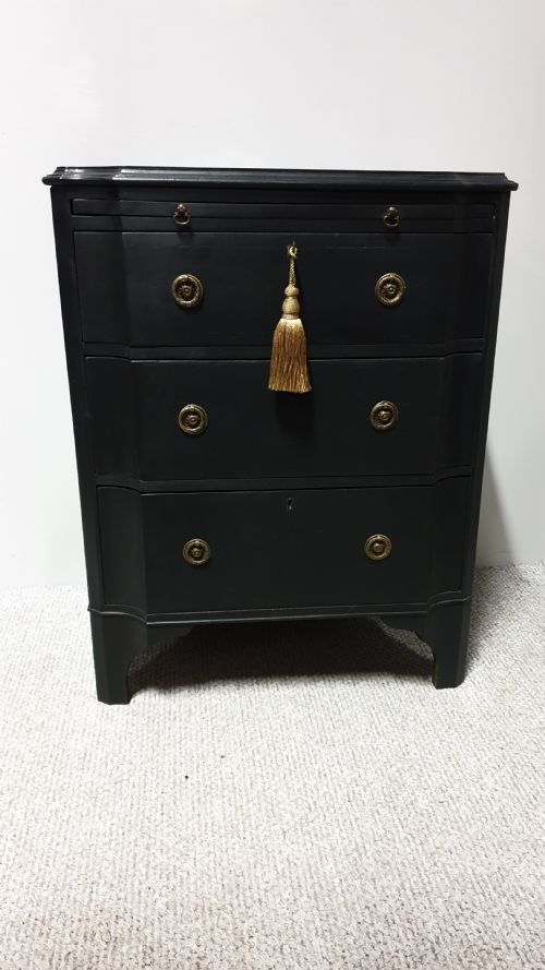 Pretty Painted Antique Chest of Drawers