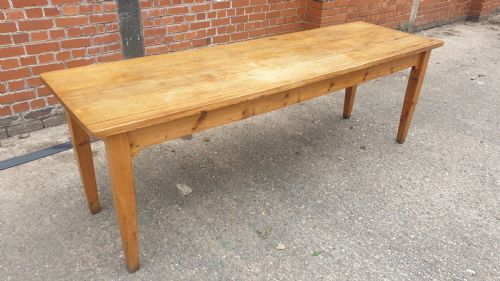 Superb Fruitwood Refrectory Kitchen Table