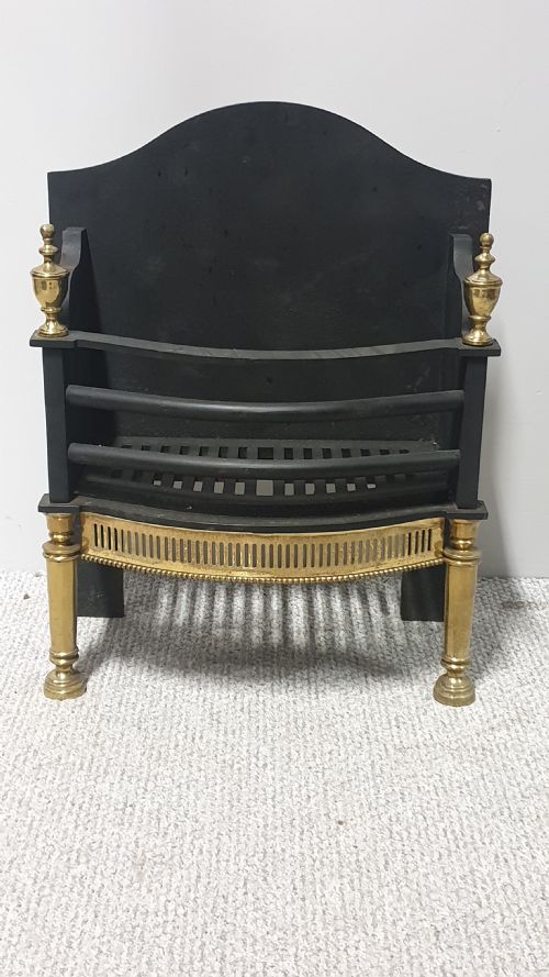 Cast Iron and Brass Grate