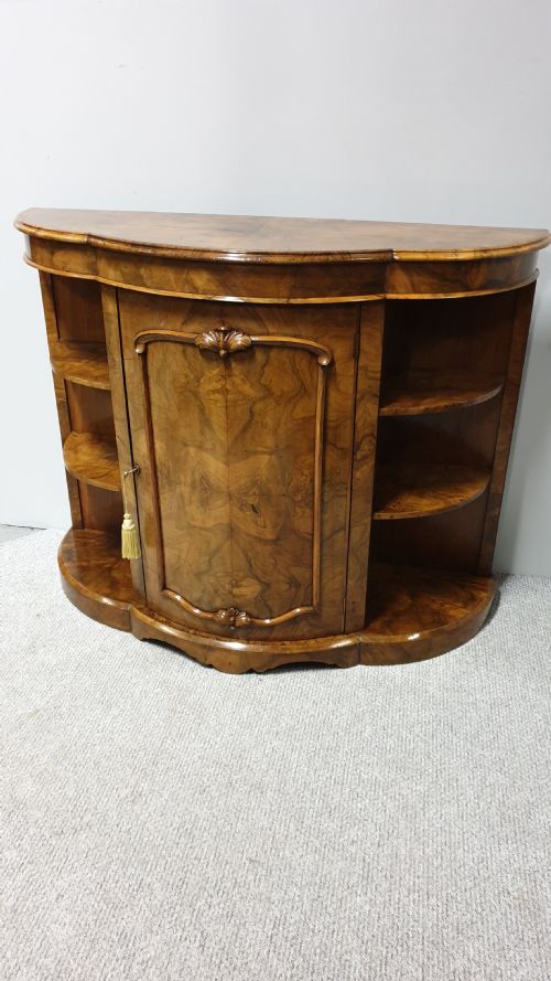 Burr Walnut Credenza