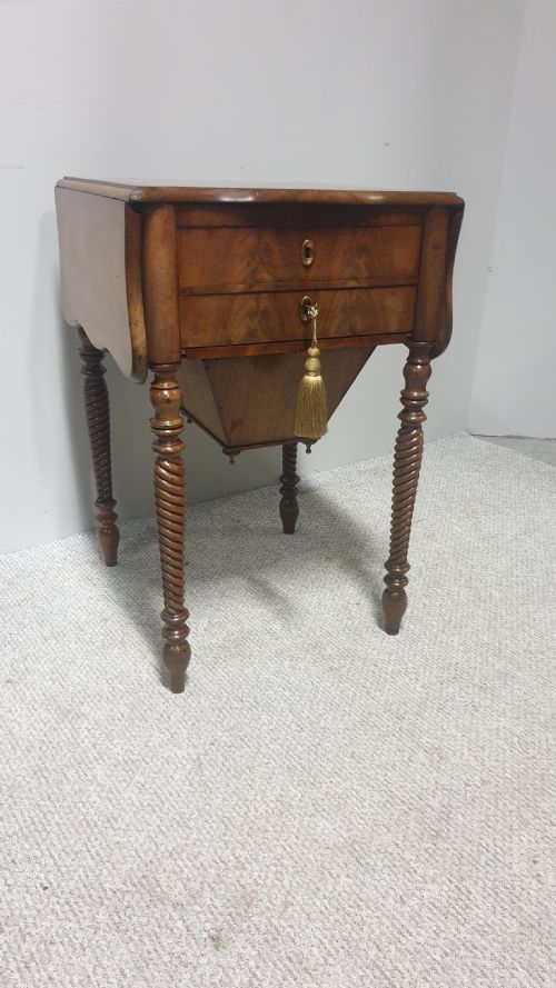 Lovely Mahogany Sewing Work Table