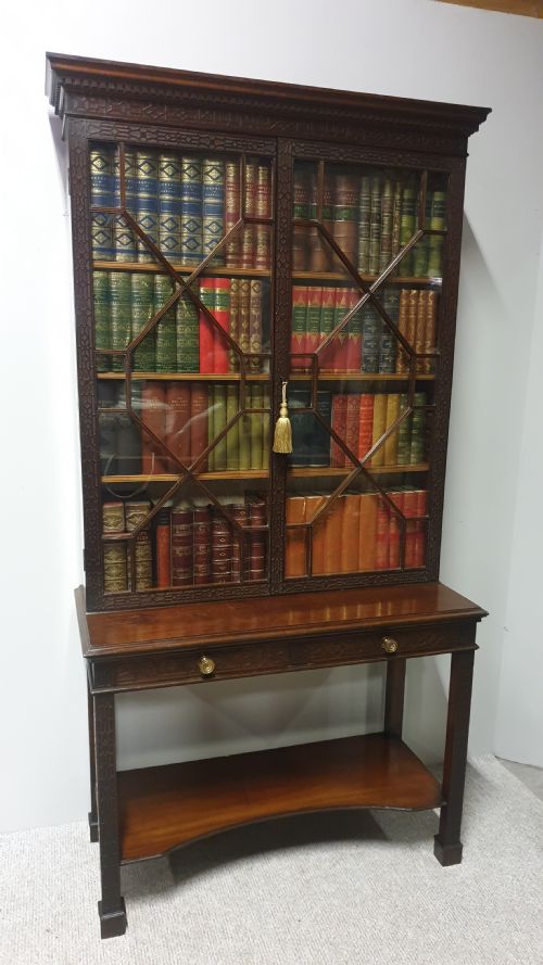 Edwards and Roberts Mahogany Bookcase