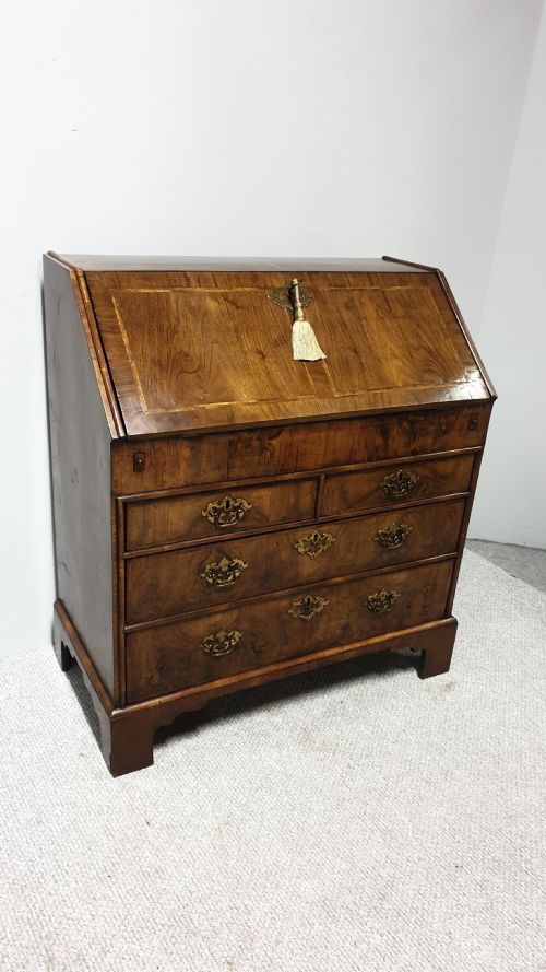 C18th Walnut Bureau