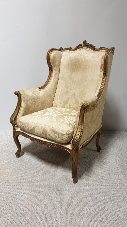 Super French Louis Xv Wing Armchair