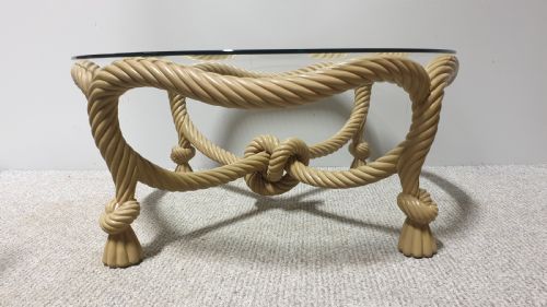 Painted Rope Coffee Table
