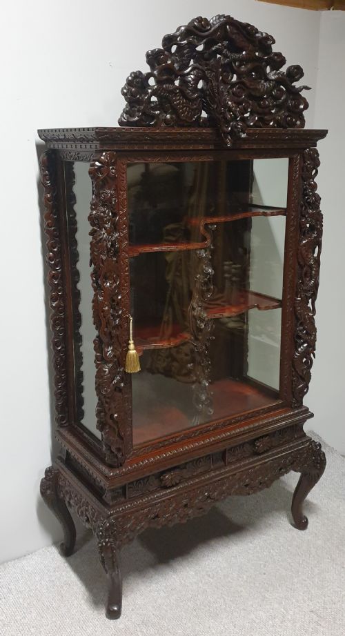 Outstanding Oriental Display Cabinet