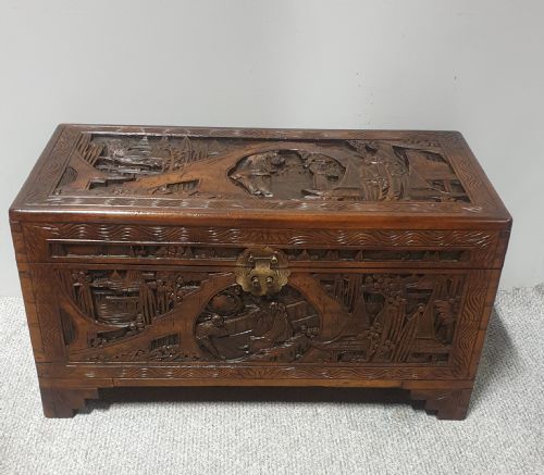 Fine Oriental Camphor Box