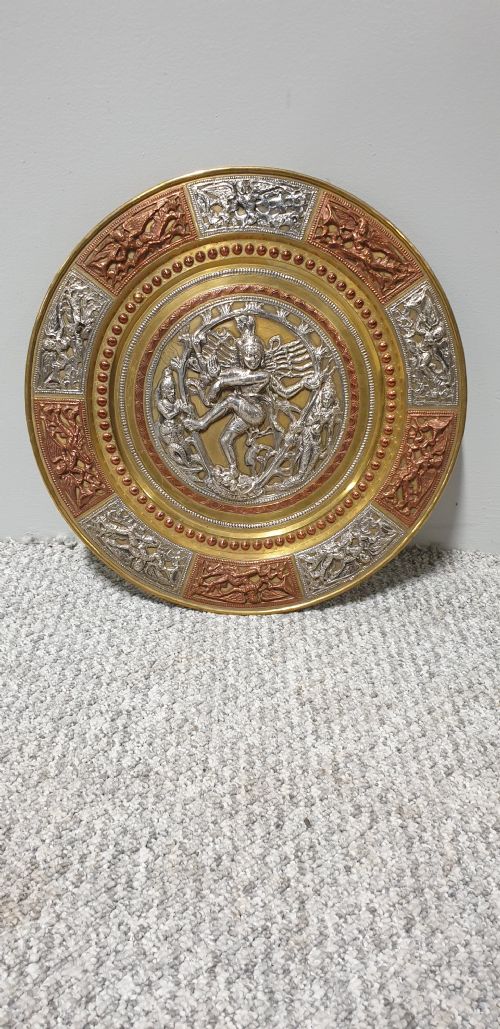 Beautiful Brass Plate