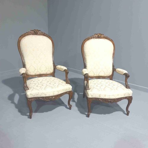 Super Pair French Armchairs