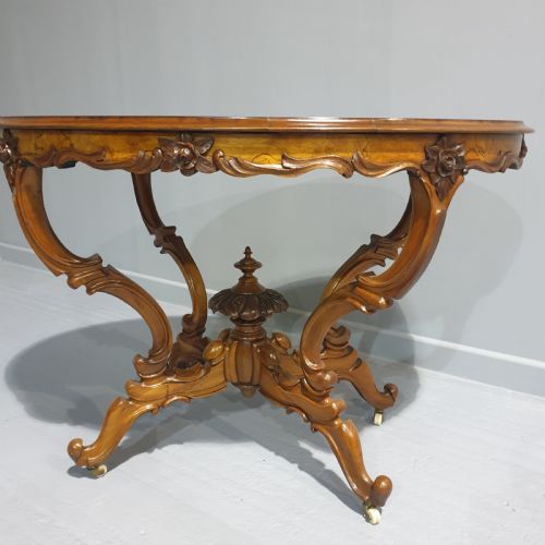 WONDERFUL VICTORIAN MAHOGANY CENTRE TABLE - ADDITIONAL PHOTO 2