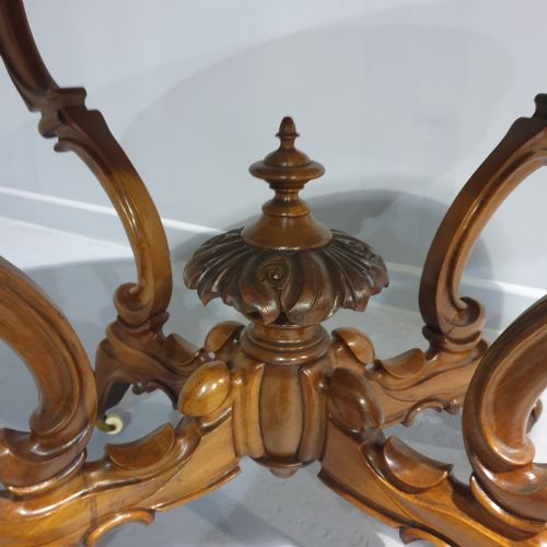 WONDERFUL VICTORIAN MAHOGANY CENTRE TABLE - ADDITIONAL PHOTO 3