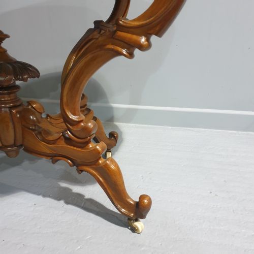 WONDERFUL VICTORIAN MAHOGANY CENTRE TABLE - ADDITIONAL PHOTO 5