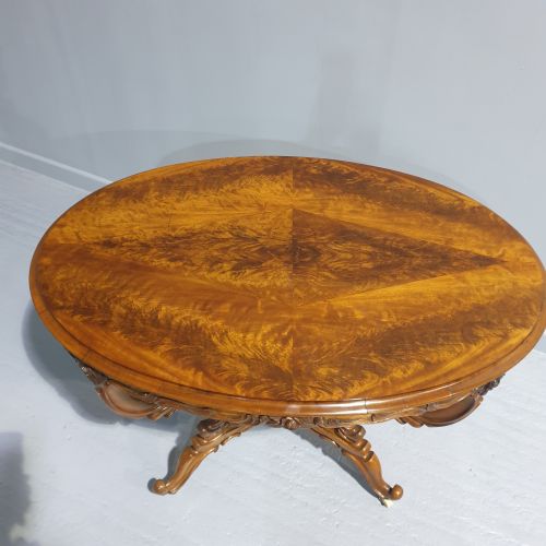 WONDERFUL VICTORIAN MAHOGANY CENTRE TABLE - ADDITIONAL PHOTO 7