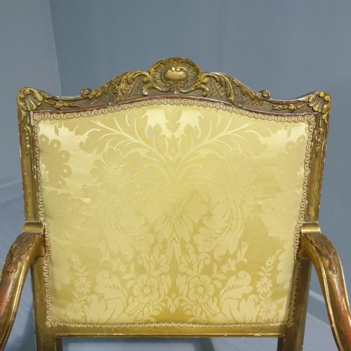 SUPERB GILT CHAIR - ADDITIONAL PHOTO 1