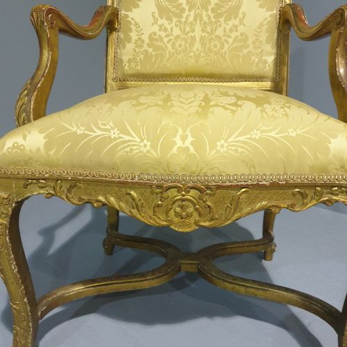 SUPERB GILT CHAIR - ADDITIONAL PHOTO 2