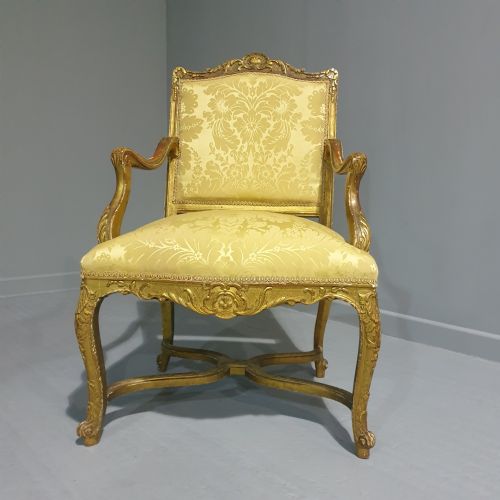 SUPERB GILT CHAIR - ADDITIONAL PHOTO 5