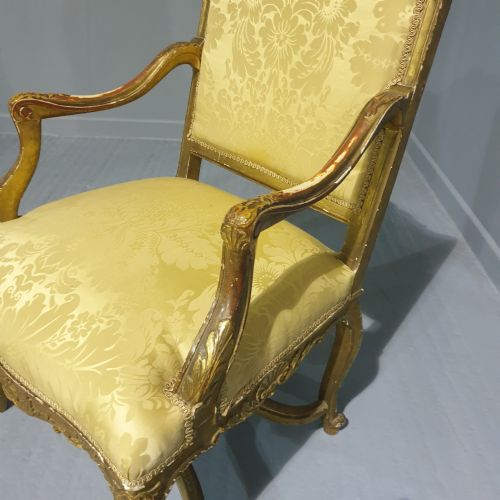SUPERB GILT CHAIR - ADDITIONAL PHOTO 8