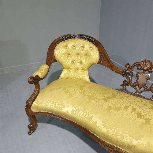 fig 1. Outstanding Mahogany Cameo Backed Sofa