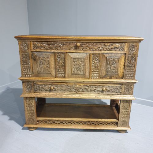 Super Bleached Oak Sideboard Cabinet