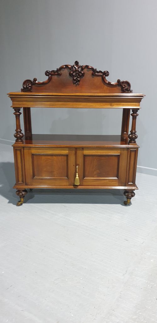 FINE QUALITY VICTORIAN MAHOGANY BUFFET SERVER - ADDITIONAL PHOTO 8