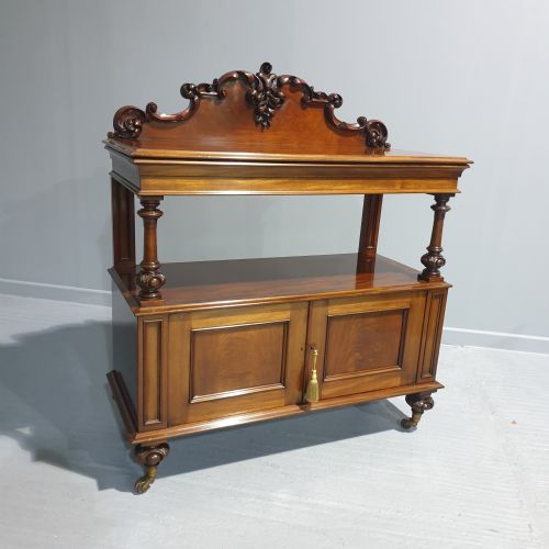 FINE QUALITY VICTORIAN MAHOGANY BUFFET SERVER - ADDITIONAL PHOTO 1